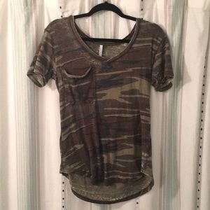 Camouflage T-shirt